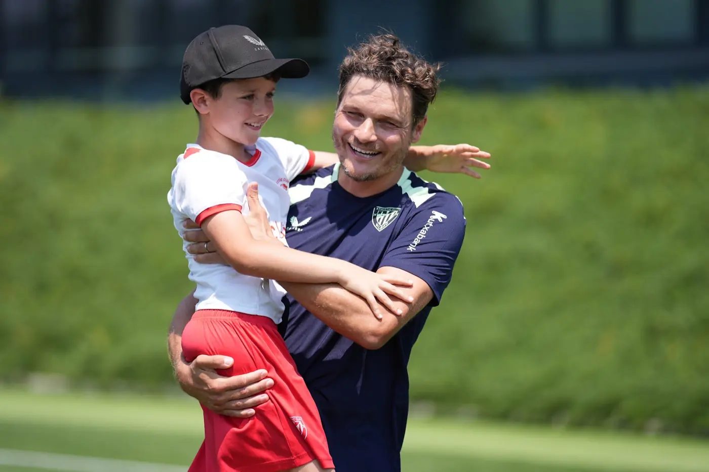 Encuentro con un jugador del Athletic en Lezama